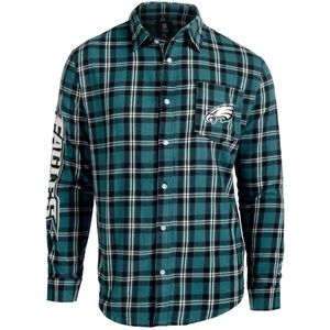 Philadelphia Eagles Men's Flannel Long Sleeve
